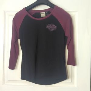 Ladies small Harley Davidson jersey t shirt